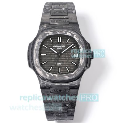 New Swiss-made Patek Philippe Nautilus 5711 DIW Carbon Fiber Replica Watch 